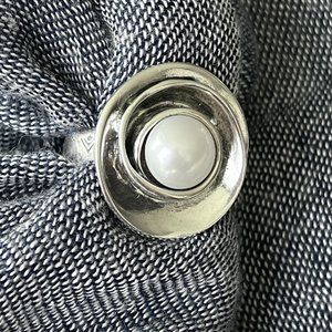 Silpada Sterling Silver Pearl Rose Size 8 Ring R2121